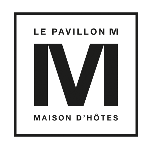 Le Pavillon M Maison d'hôtes Logo - Boutique-Hotel in Grignan mit Pool und Spa