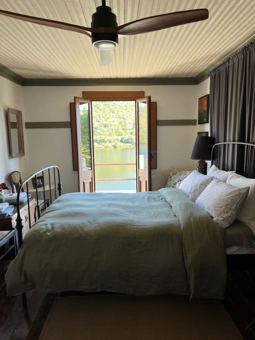 Quarto com vista para o rio douro