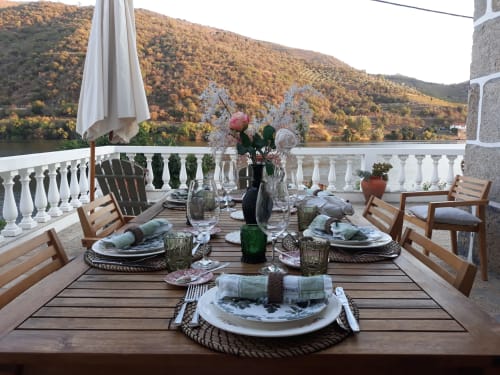 Jantar com vista para o rio douro