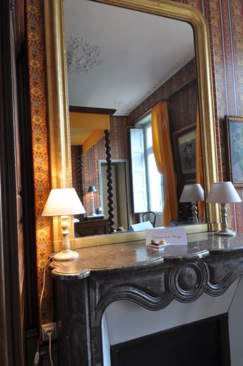 balade, hotel, jardin, course, trail