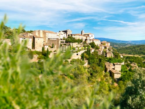 La Calade - Provence - Maison à louer Gordes - vacances en Provence - sud de la France en famille - maison avec terrasse et bassin chauffé - maison typique Gordes 