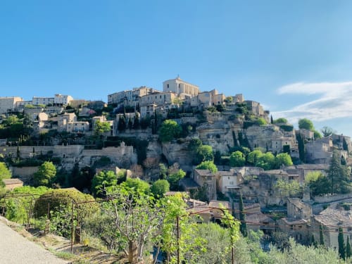 La Calade - Provence - Maison à louer Gordes - vacances en Provence - sud de la France en famille - maison avec terrasse et bassin chauffé - maison typique Gordes 