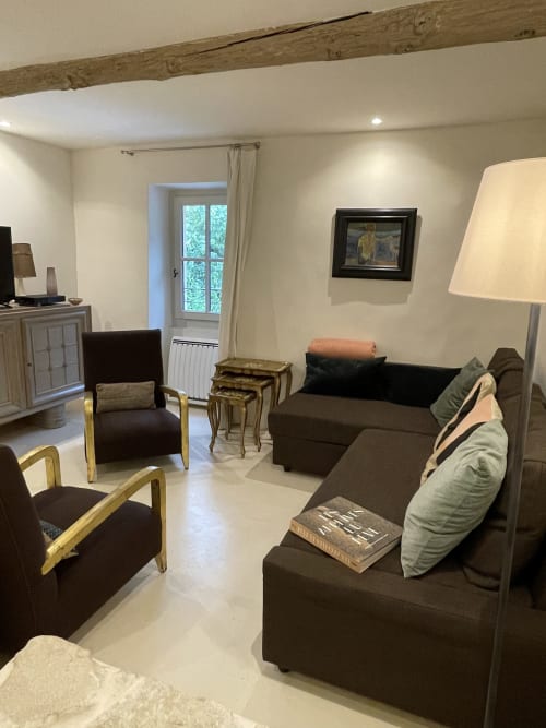 La Calade - Provence - Maison à louer Gordes - vacances en Provence - sud de la France en famille - maison avec terrasse et bassin chauffé - maison typique Gordes 