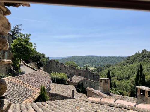 La Calade - Provence - Maison à louer Gordes - vacances en Provence - sud de la France en famille - maison avec terrasse et bassin chauffé - maison typique Gordes 