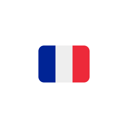 French flag representing Domaine De La Ronville bed and breakfast location in France