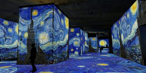 Carrière des lumière Saint Remy de Provence Mas 9 Romanin