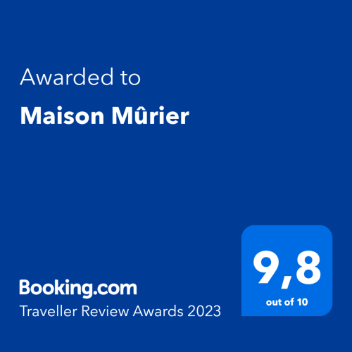 Booking.com Traveller Review Awards 2023: Maison Mûrier in Fayssac awarded 9.8 out of 10