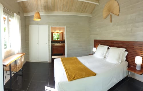 chambre Ti Kaz Sam, décoration, ile de la réunion