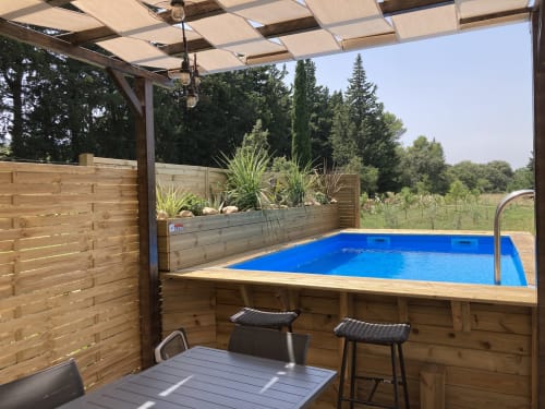 Piscine Gîte Fontaine Mas 9 Romanin