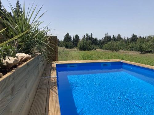Piscine Gîte Fontaine Mas 9 Romanin