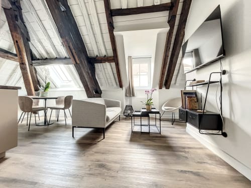 Appartement Le Comble au Laurencin, appart’hôtel à Sens centre-ville. Cuisine équipée, wifi, linge, arrivée autonome. Réservez en direct.