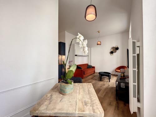 Appartement Le Seventies au Laurencin, appart’hôtel à Sens centre-ville. Cuisine équipée, wifi, linge, arrivée autonome, studio. Réservez en direct.