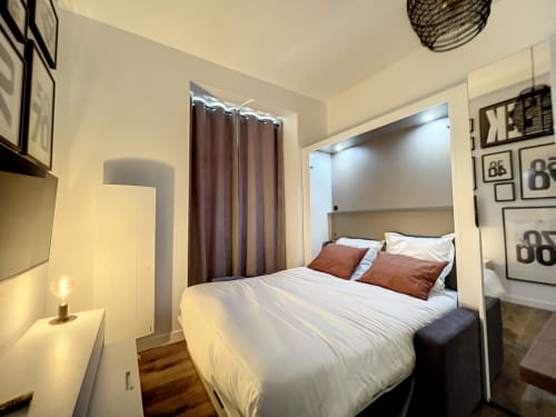 Appartement Le Rétro au Laurencin, appart’hôtel à Sens centre-ville. Cuisine équipée, wifi, linge, arrivée autonome. Réservez en direct.