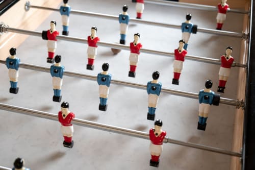 baby foot dans une superbe maison de famille en plein coeur du vexin français à 1 heure de Paris et  10 minutes de Giverny