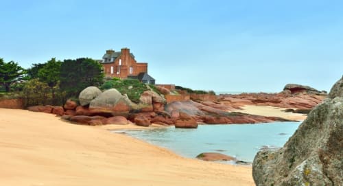 Ile Renote Trégastel - Gîte avec piscine privée, couverte et chauffée, location de vacances, côtes d'Armor bretagne Perros Guirec Tréguier Trégastel Paimpol