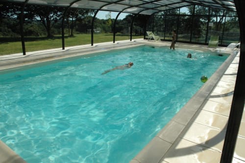 Ferienhaus Ker Huon - Das Pool- Ferienhaus Ker Huon - Ferienunterkunft mit privatem, überdachtem und beheiztem Pool, Ferienvermietung, Côtes d'Armor Bretagne, Perros Guirec, Tréguier, Trégastel, Paimpol. Rosa Granitküste Frankreich