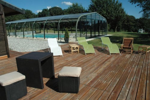 Gîte de Ker Huon - La piscine- Gîte avec piscine privée, couverte et chauffée, location de vacances, côtes d'Armor bretagne Perros Guirec Tréguier Trégastel Paimpol