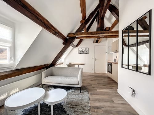 Appartement L'Authentique au Laurencin, appart’hôtel à Sens centre-ville. Cuisine équipée, wifi, linge, arrivée autonome, smart tv. Réservez en direct.
