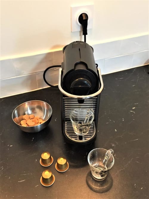 La voilà! Un petit café est tellement agréable...