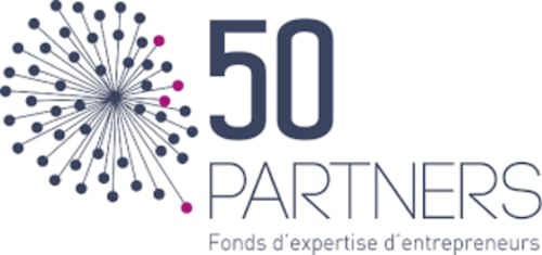 Logo 50 Partners - réseau d'entrepreneurs et d'expertise commerciale