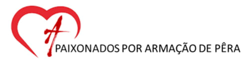 Logo « Paixonados por Armação de Pêra » com coração vermelho e letra A para Residências da Praia de Armação