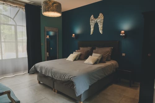 chambre de plain pied, vue   dégagée, tourisme en périgord