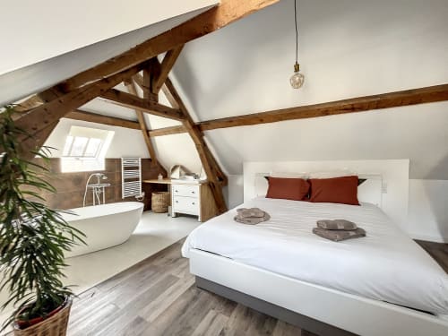 Appartement Le Duplex au Laurencin, appart’hôtel à Sens centre-ville. Cuisine équipée, wifi, linge, arrivée autonome, lit king size. Réservez en direct.