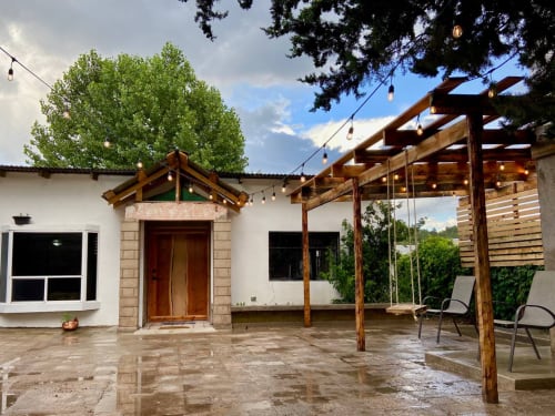 cabaña, casa, hospedaje