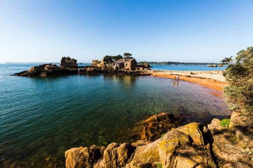 Die Rosa Granitküste - Ferienunterkunft mit privatem, überdachtem und beheiztem Pool, Ferienvermietung, Côtes d'Armor Bretagne, Perros Guirec, Tréguier, Trégastel, Paimpol. Bretagne Frankreich