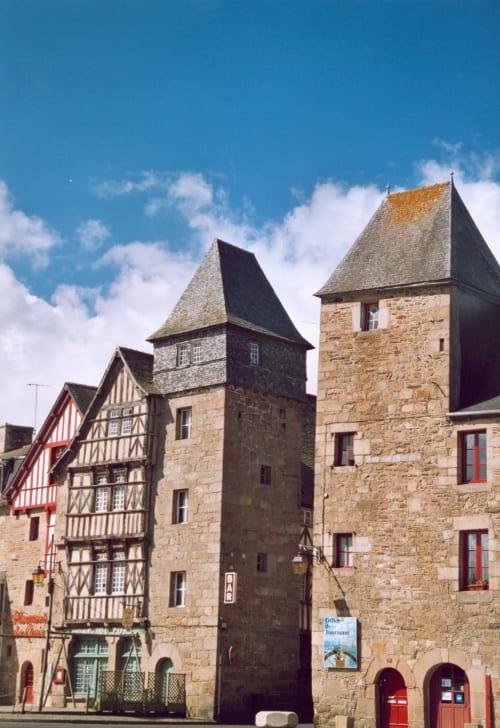Tréguier Côtes d'Armor Bretagne, Perros Guirec, Tréguier, Trégastel, Paimpol. Rosa Granitküste Bretagne Frankreich