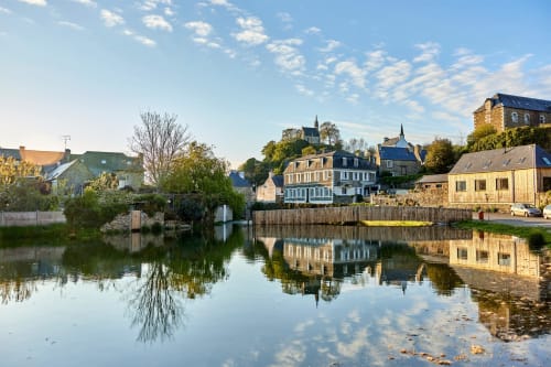 Rosa Granitküste Bretagne Frankreich