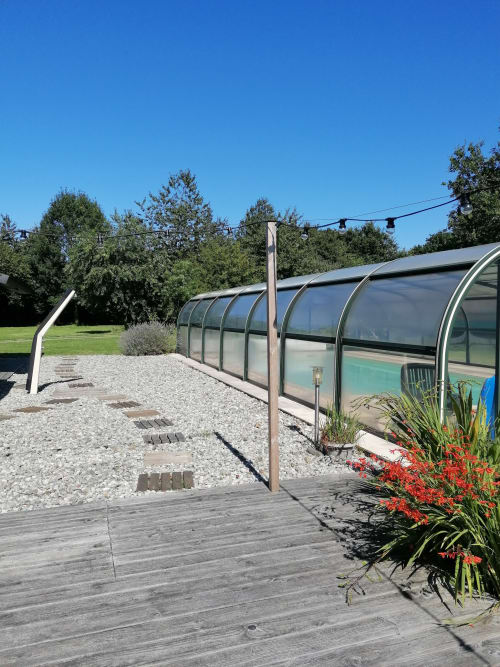 Ferienhaus Ker Huon - Pool - Ferienhaus mit privatem, überdachten und beheizten Pool, Ferienvermietung, Rosa Granitküste - Côtes d'Armor - Bretagne - Perros Guirec Tréguier Trégastel Paimpol Frankreich