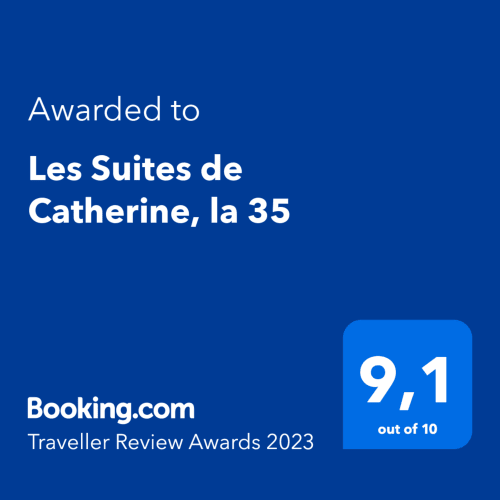 note de la Suite 35 sur Booking
