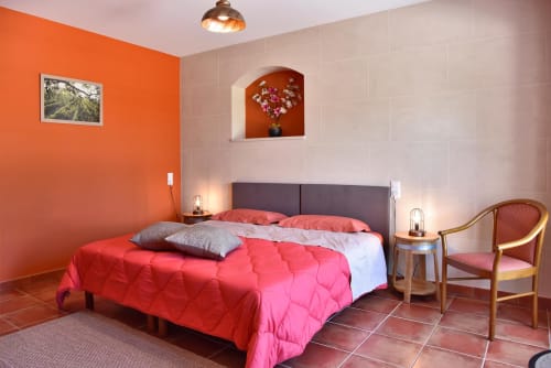 Décoration authentique chambre d'hôtes Le Vignoble Archiac