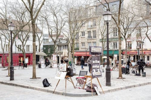 Montmartre, Place du Tertre, short-term renting in Paris, Paris,  Book your stay with Montmartre Apartments today, and get ready for a remarkable journey in one of the most beautiful corners of Paris! We can't wait to host you! www.montmartreapartments.com