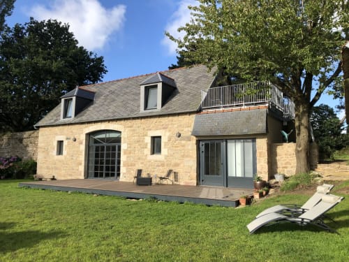 L'Orangerie au RDC et l'appartement de la Dunette, avec sa terrasse en hauteur, à l'étage