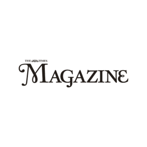 The Times Magazine Logo | French Treehouses with Hot Tubs 