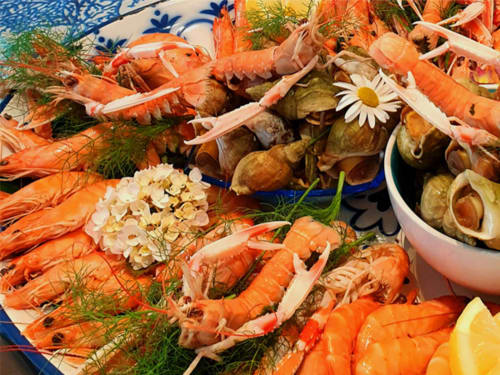 fruits de mer ile d'yeu