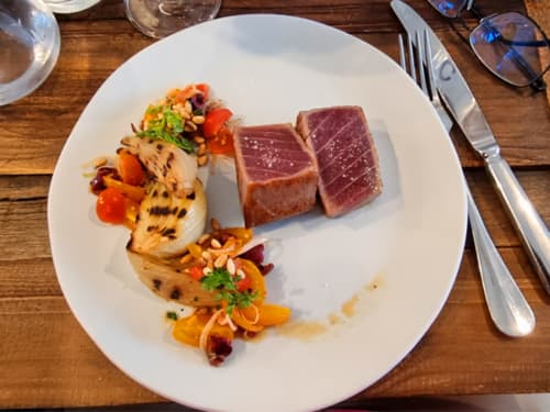 Thon, gastronomie restaurant sur l'île d'Yeu