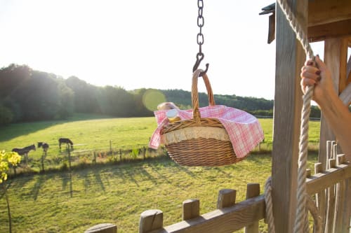 Breakfast Delivery | Luxury Treehouse Stays in France 