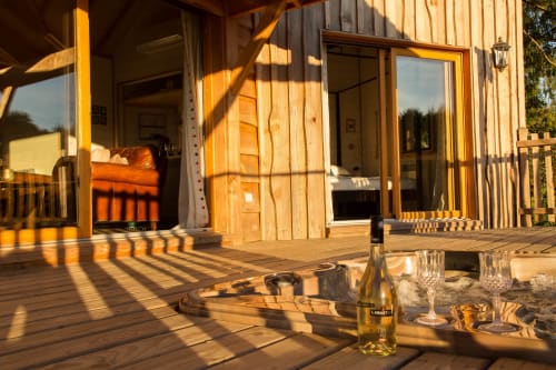 Sunken Treehouse Jacuzzi | French Treehouse Holidays for Couples 