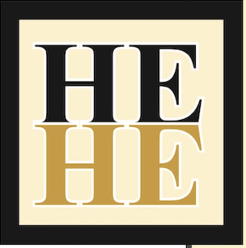 Logo Hotel Eden con design crema e oro, branding ospitalità a Vignola, Italia