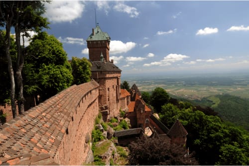 Château du haut koenigsbourg en Alsace, Gîte Maison Gatsby vacances en Alsace