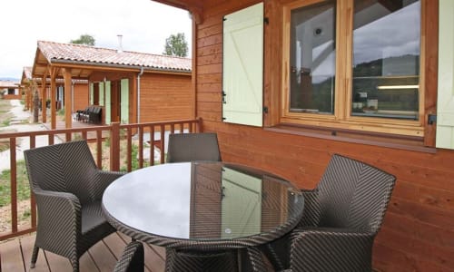 Lac, Pyrénées, nature, verdure, chalets, Montréjeau, Haute-Garonne, résidence hôtellière