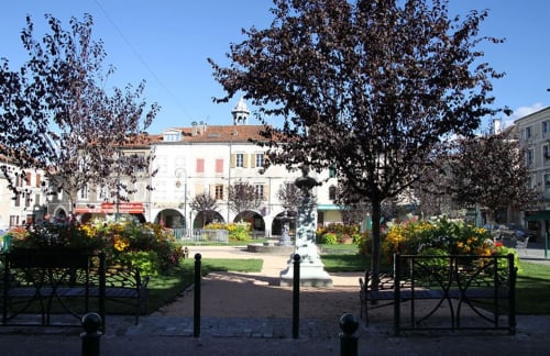 Montréjeau, Place Valentin-Abeille, Nature, Village, Comminges, Haute-Garonne