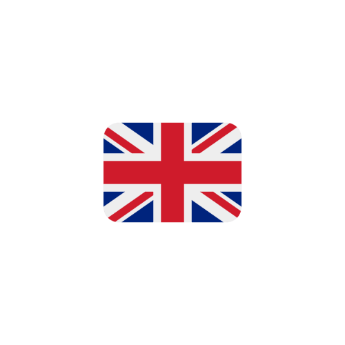Drapeau Union Jack symbolisant l'hospitalité britannique au Serre Chevalier Cristal Lodge, Saint-Chaffrey