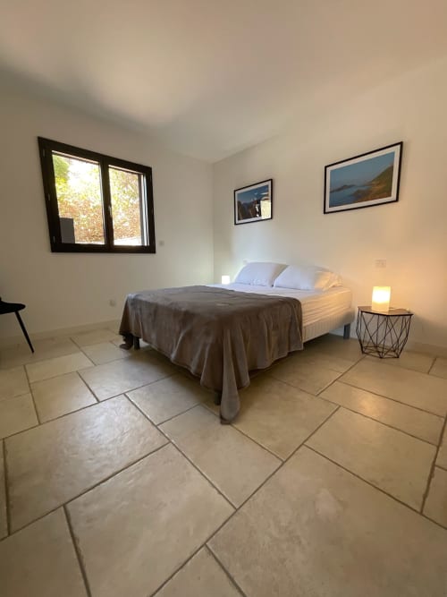 Chambre double avec décoration moderne, Porto-Vecchio