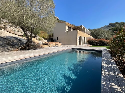 Piscine privée de la villa Les Terrasses de Conti, Porto-Vecchio