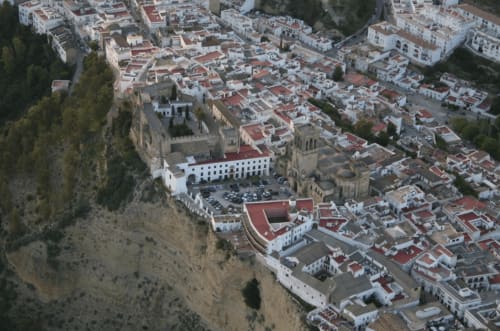 Vista Aerea Arcos de la Frontera. casaslomas.com