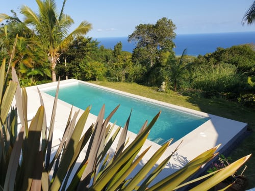 vue mer, vue, piscine la réunion, ile de la réunion, les coeurs d'amants